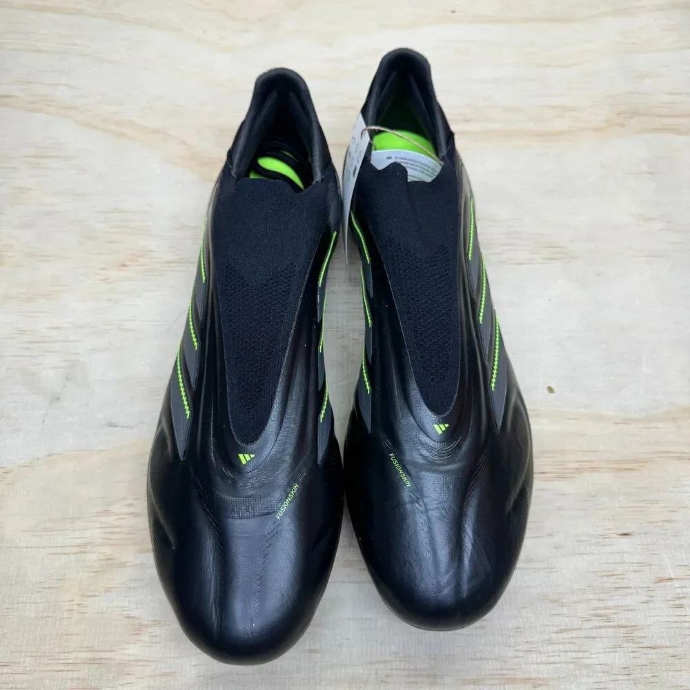 NEW adidas Copa Pure 3 Elite Laceless FG Mens Sz 13 Black Soccer Cleats JS0652